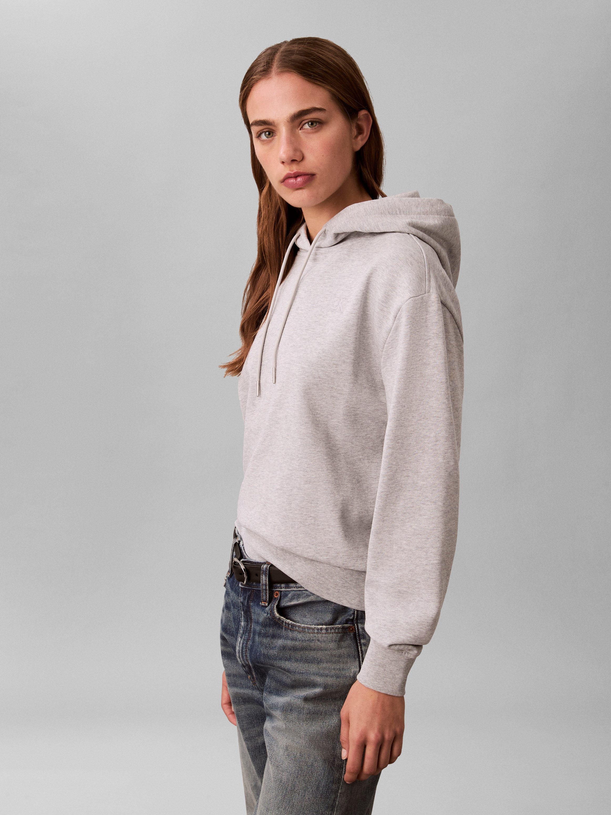Calvin Klein Jeans Kapuzensweatshirt LS ARCHIVE TERRY PO HOOD Mit Rundhalsausschnitt