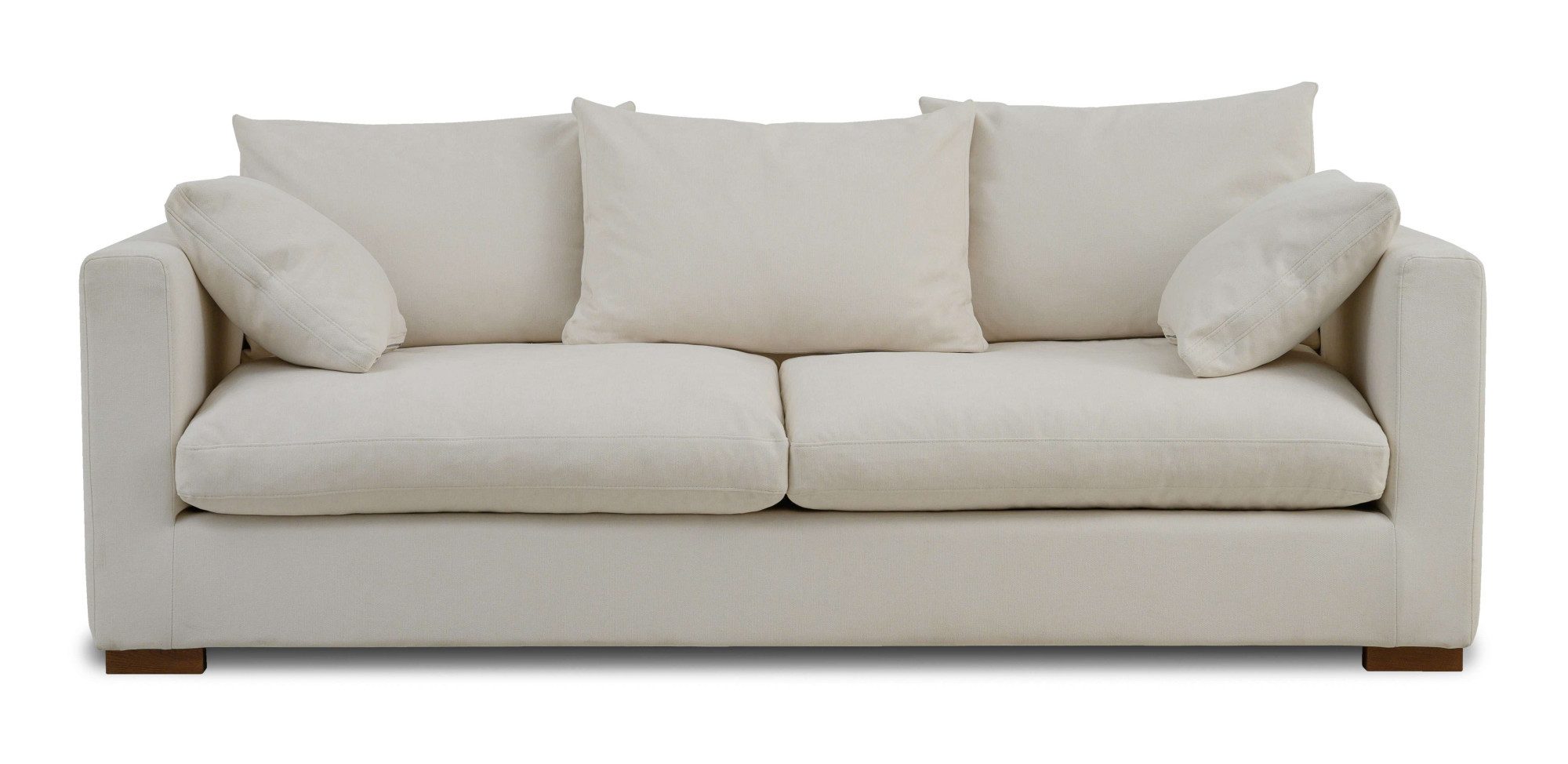 OTTO home 2,5-Sitzer Comfy, extra weich und kuschelig, Füllung mit Federn und Daunen