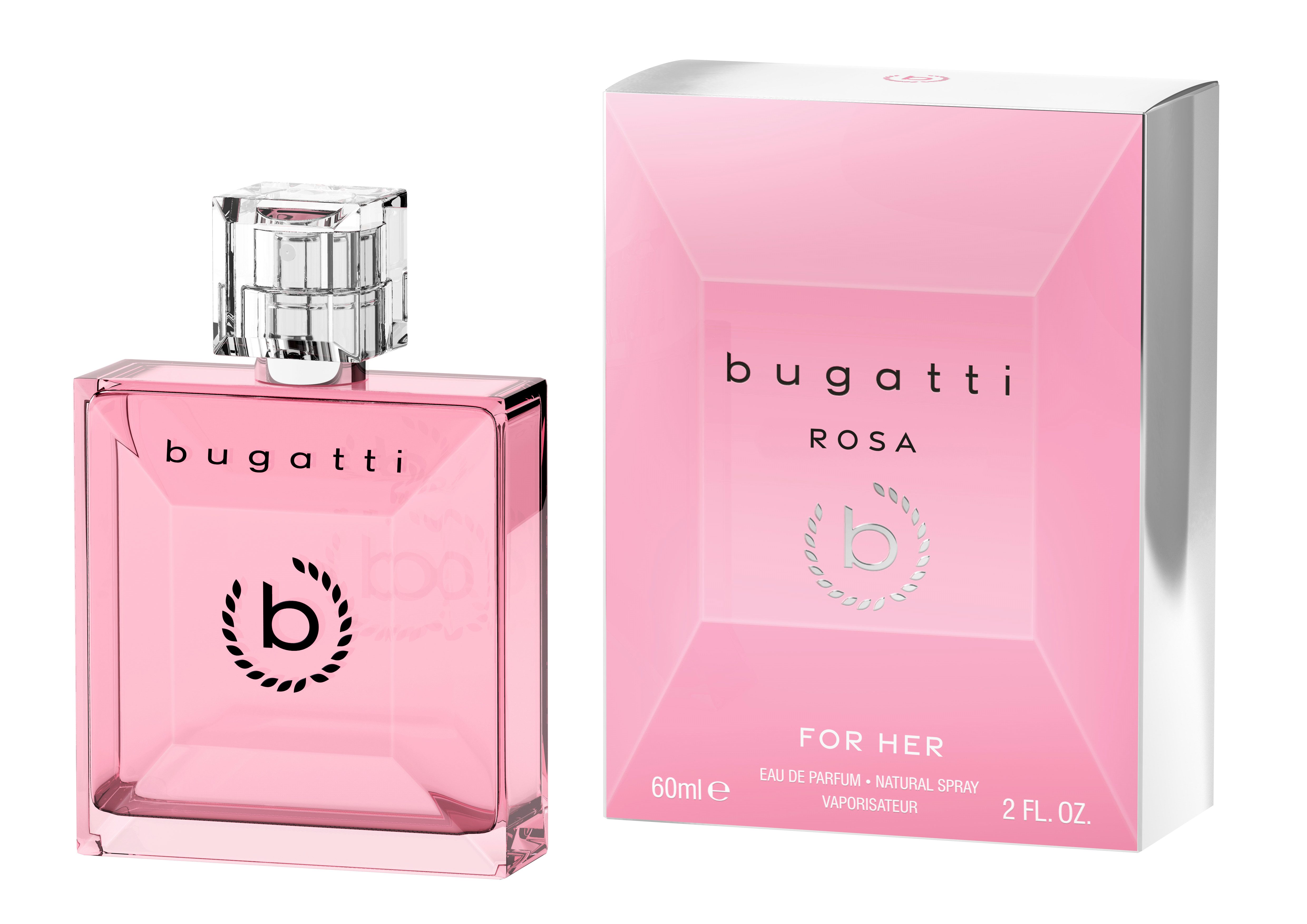 bugatti Eau de Parfum ROSA, EDP, 60ml