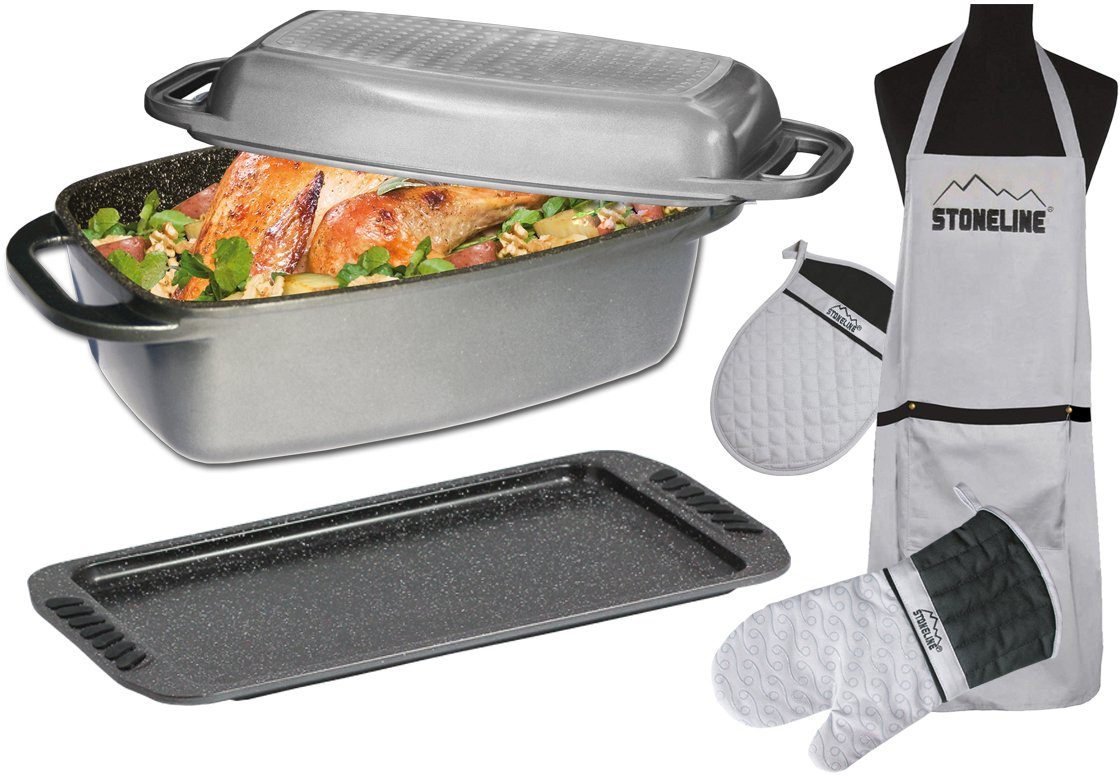 Image of STONELINE Topf-Set, Aluminiumguss, (Set, 5-tlg), Induktion