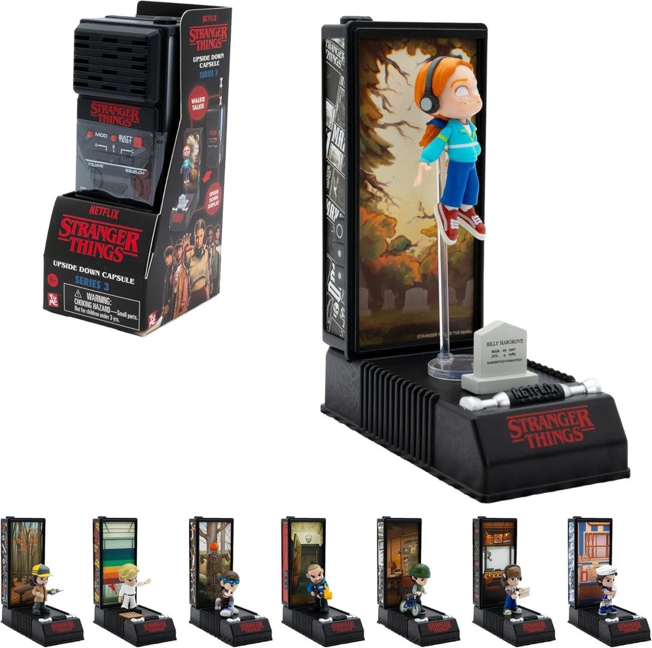 YuMe Toys Merchandise-Figur Stranger Things S3 Walkie Talkie Capsule Sammelfigur (Blind Box)