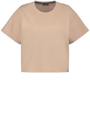 Samoon Kurzarmshirt 1/2 Arm Shirt aus softer Sweat-Qualität
