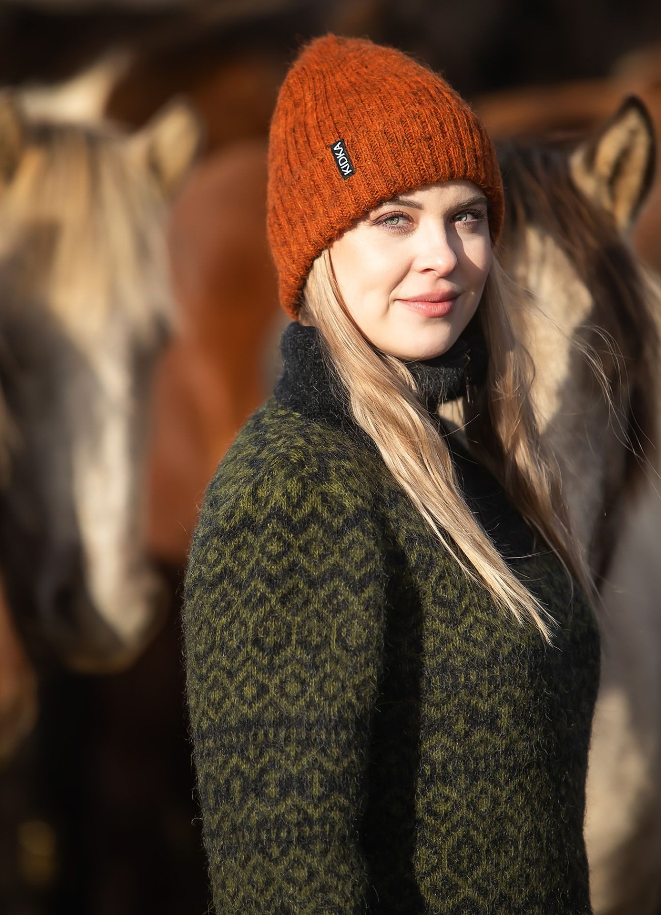 KIDKA Troyer - Herren / Damen / Unisex - Wollpullover aus isländischer Schurwolle - aus rauer isländischer Wolle
