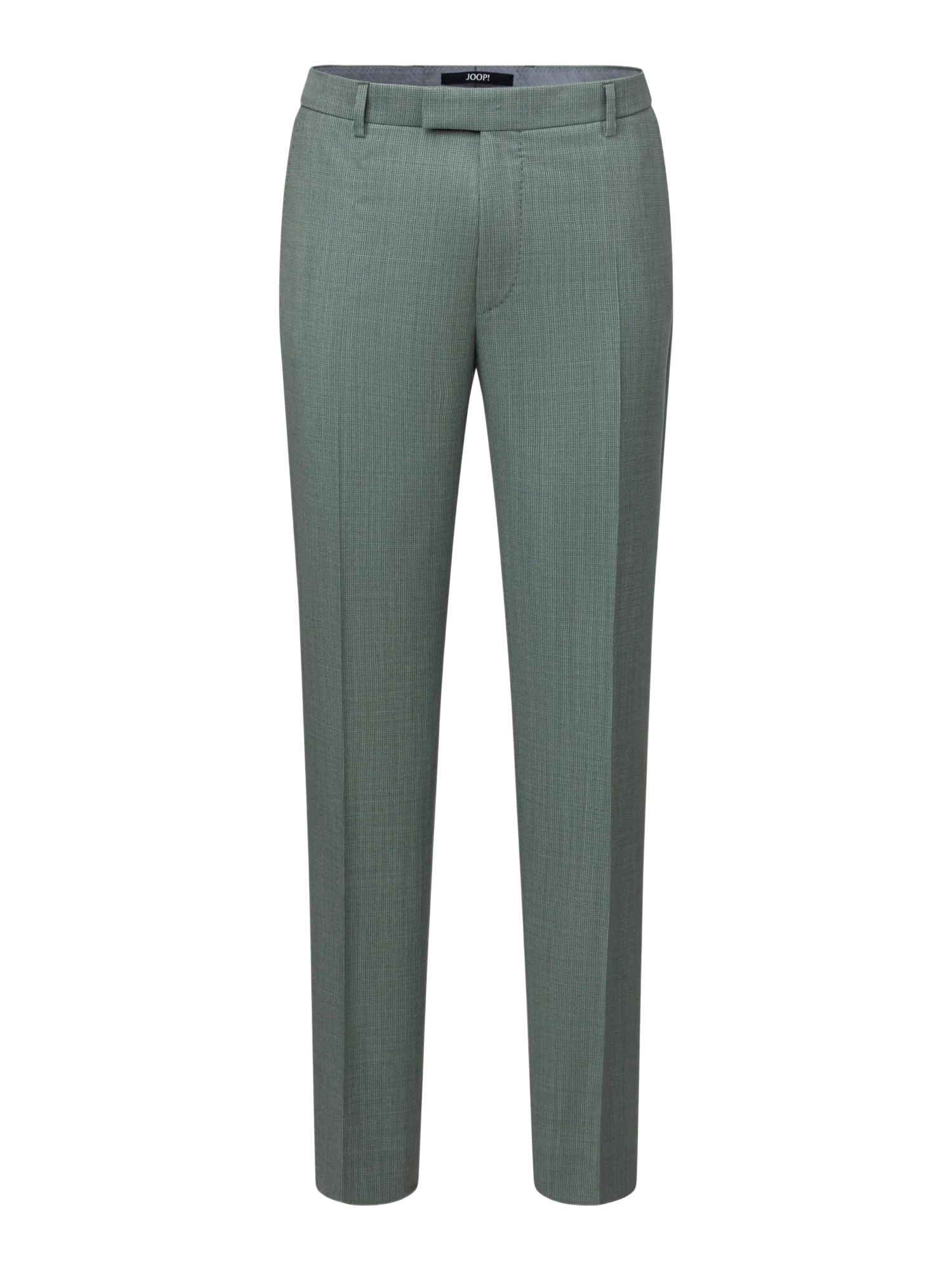 JOOP! Stoffhose grün, Business, Wolle, Unifarben, Slim Fit