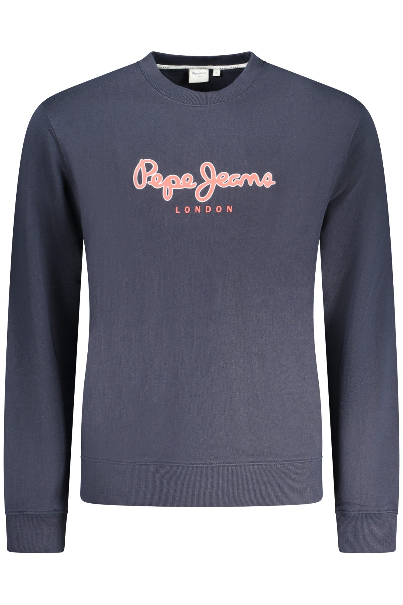 Pepe Jeans Sweatshirt Blaues Herren Langarm-Sweatshirt mit Rundhals und