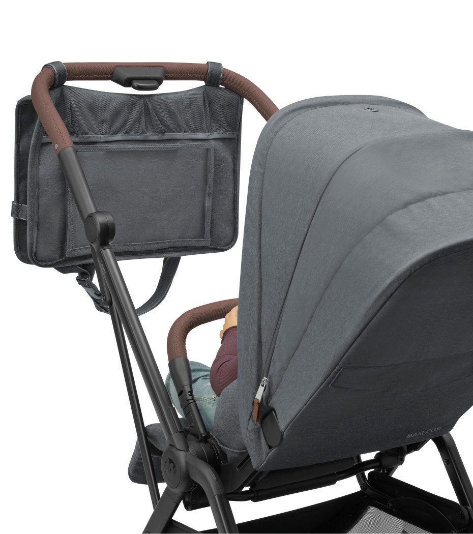 Maxi-Cosi Kindersitzbezug Maxi-Cosi Auto Organizer Rücksitz, 4 Fächer inkl. Tablethalter, Mit Au, Mehrere Fächer Für das Auto und den Kinderwagen Schnelle Installati…