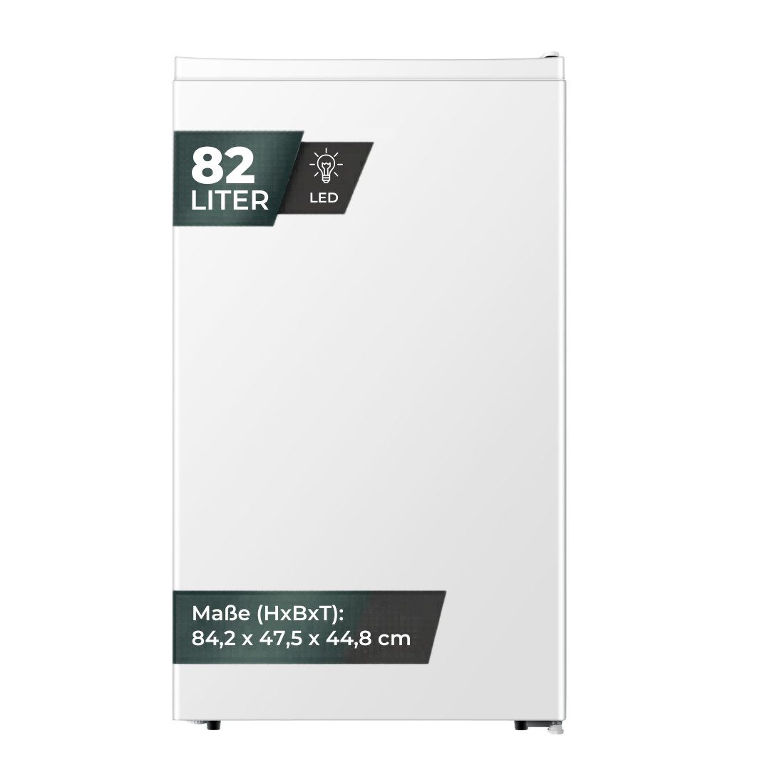 YUNA Kühlschrank Sinaida E, 84 cm hoch, 47.5 cm breit