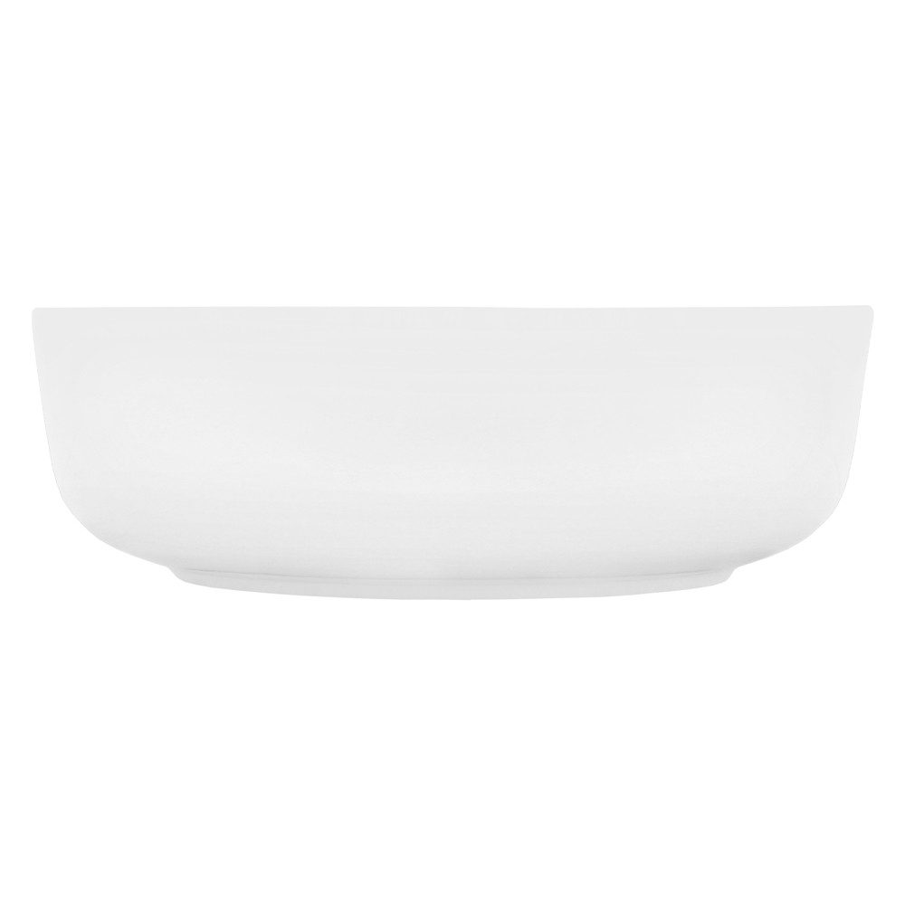 LuxeBath Waschbecken Aufsatzwaschbecken aus Keramik Waschtisch für Badezimmer und Gäste-WC, Aufsatzwaschtisch Handwaschbecken Waschschale Rund Spülbecken
