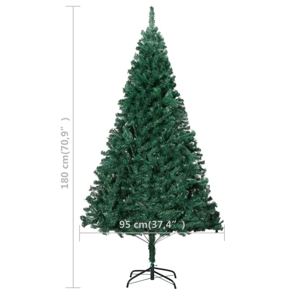 cm PVC Dicken Grün Zweigen furnicato 180 Künstlicher Weihnachtsbaum mit