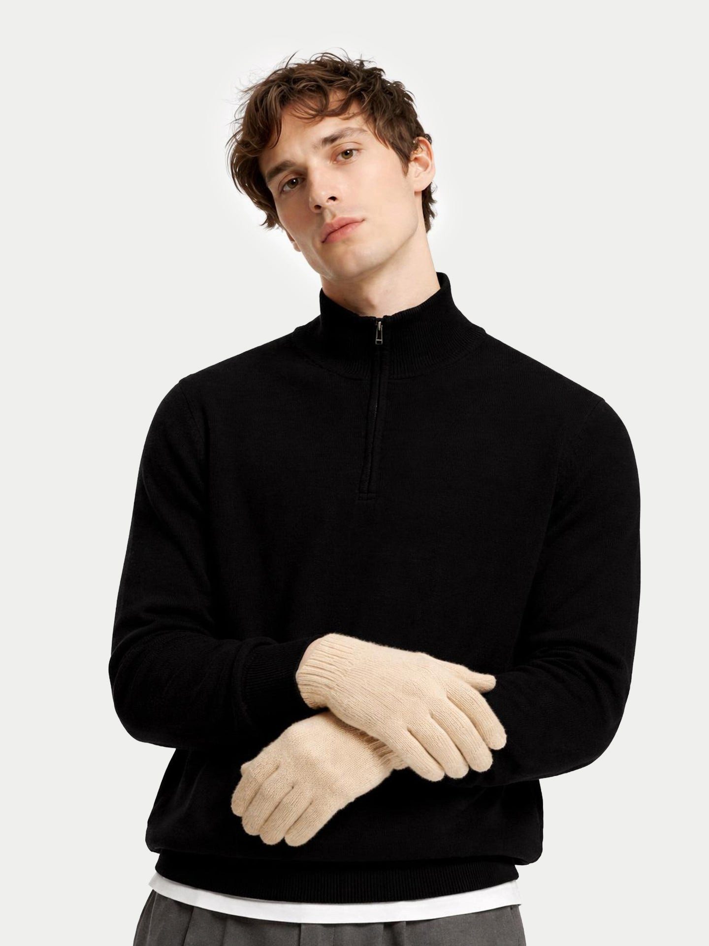 GOBI Cashmere Strickhandschuhe Essenzielle Strick-Kaschmirhandschuhe