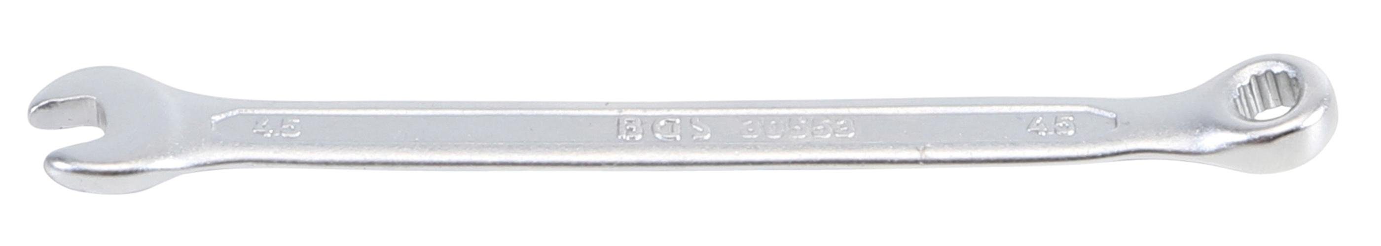 BGS technic Maulschlüssel Maul-Ringschlüssel, SW 4,5 mm