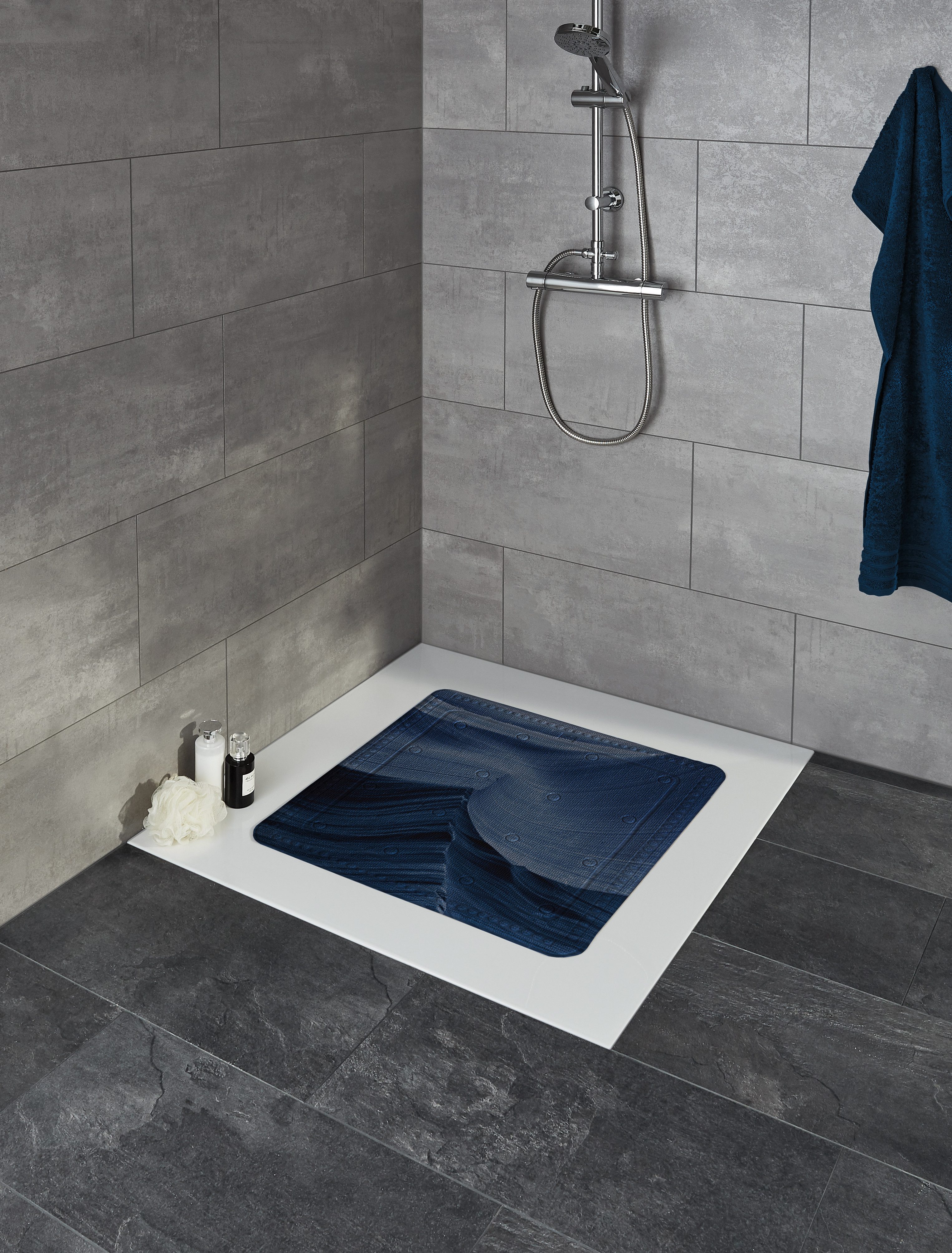 Kleine Wolke Duscheinlage Mystic, B: 55 cm, L: 55 cm