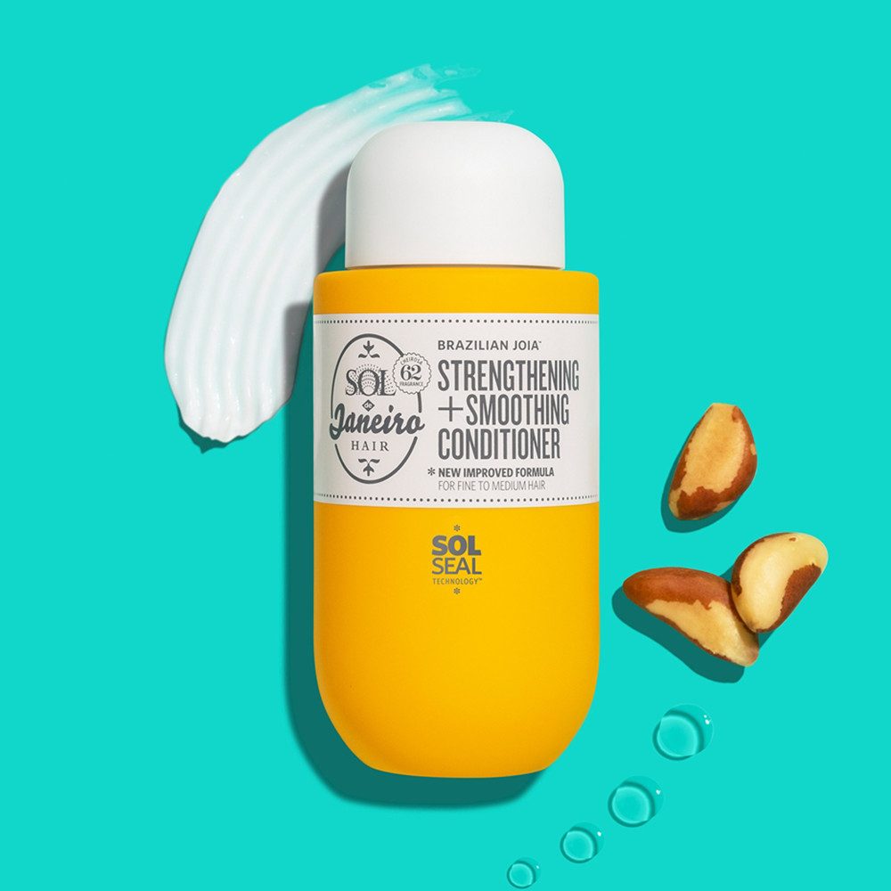 Sol de Janeiro Haarshampoo Sol de Janeiro Brazilian Joia Conditioner 296 ml, Pflegespülung mit Keratin & Cupuaçu-Butter – stärkt & glättet