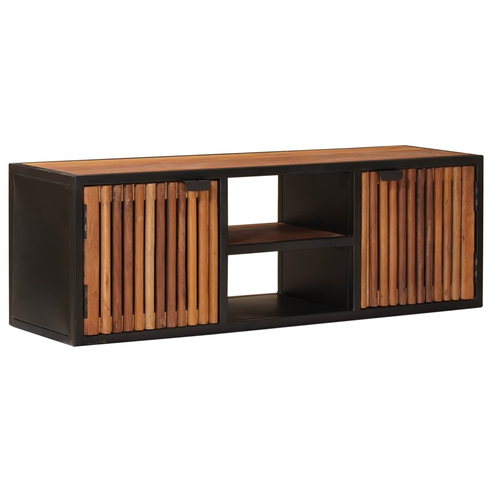 vidaXL Schranksystem TV-Schränk mit Regal mit Speicher 105 x 30 x 35 cm (1-St)