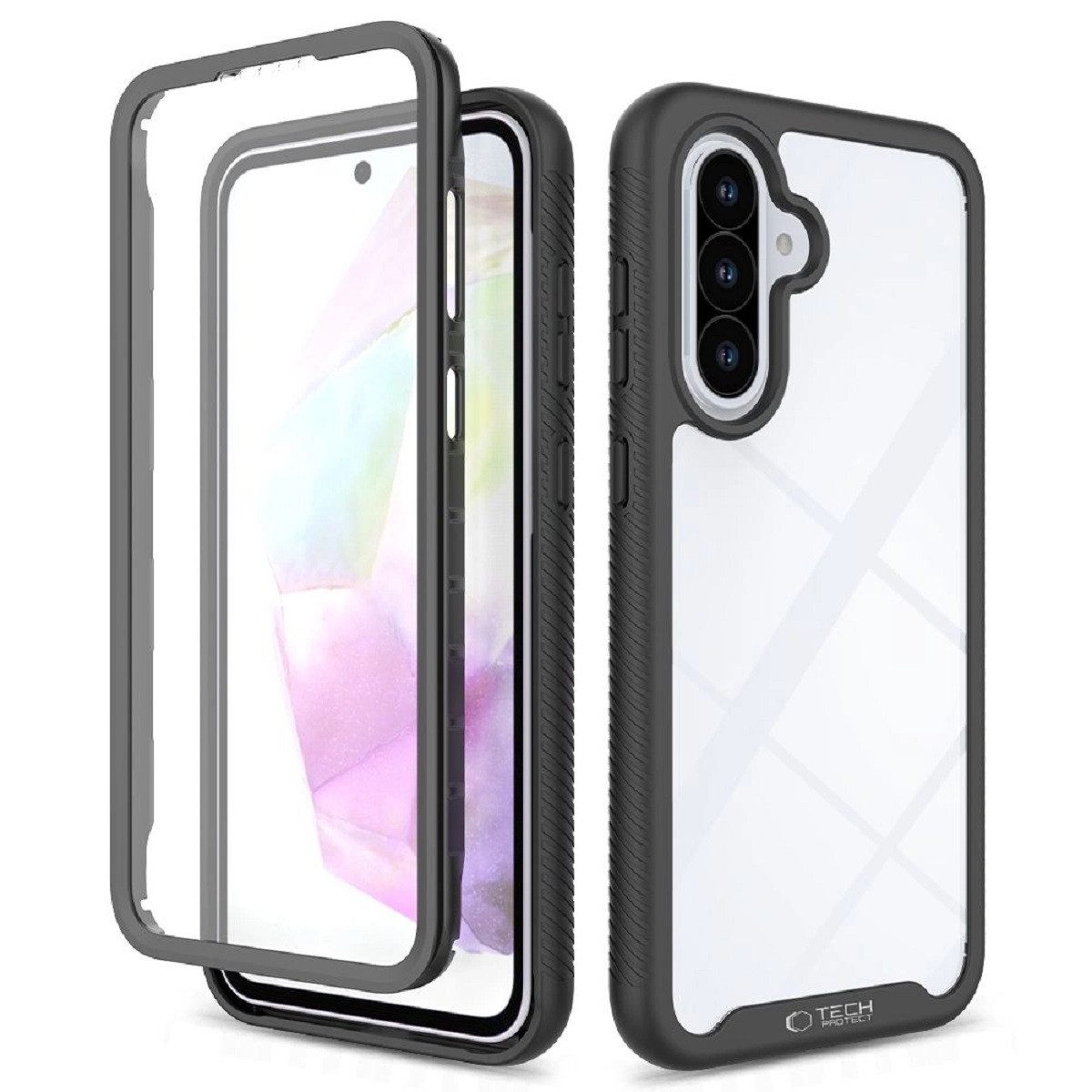 TECH PROTECT Smartphone-Hülle Rundumschutz vorne und hinten kompatibel mit Samsung Galaxy A56 5G