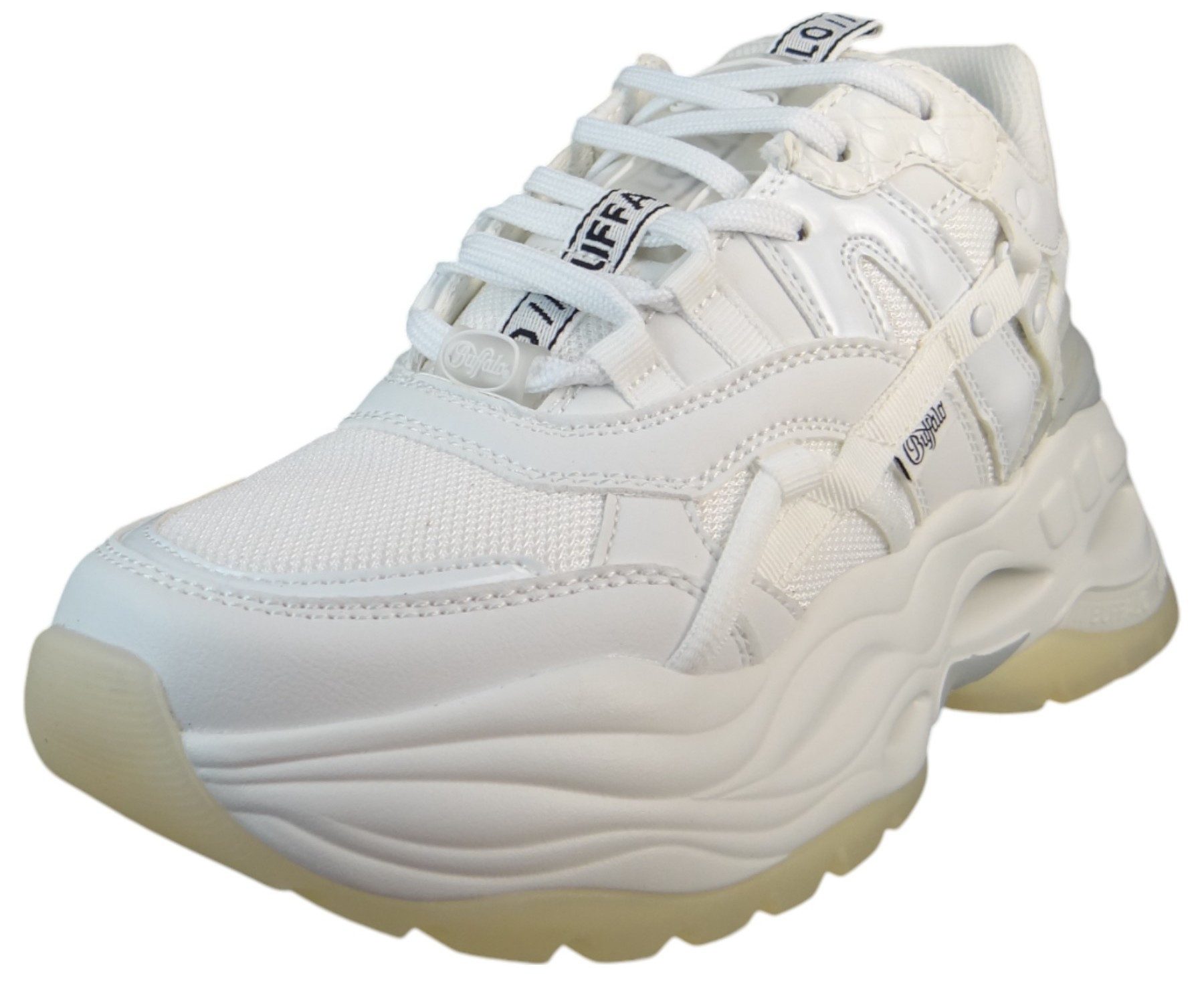 Buffalo 1630350 Triplet Hollow White Sneaker günstig online kaufen