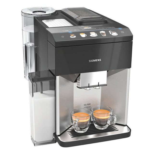 SIEMENS Kaffeevollautomat EQ.500, mit oneTouch DoubleCup Funktion, 1500 Watt