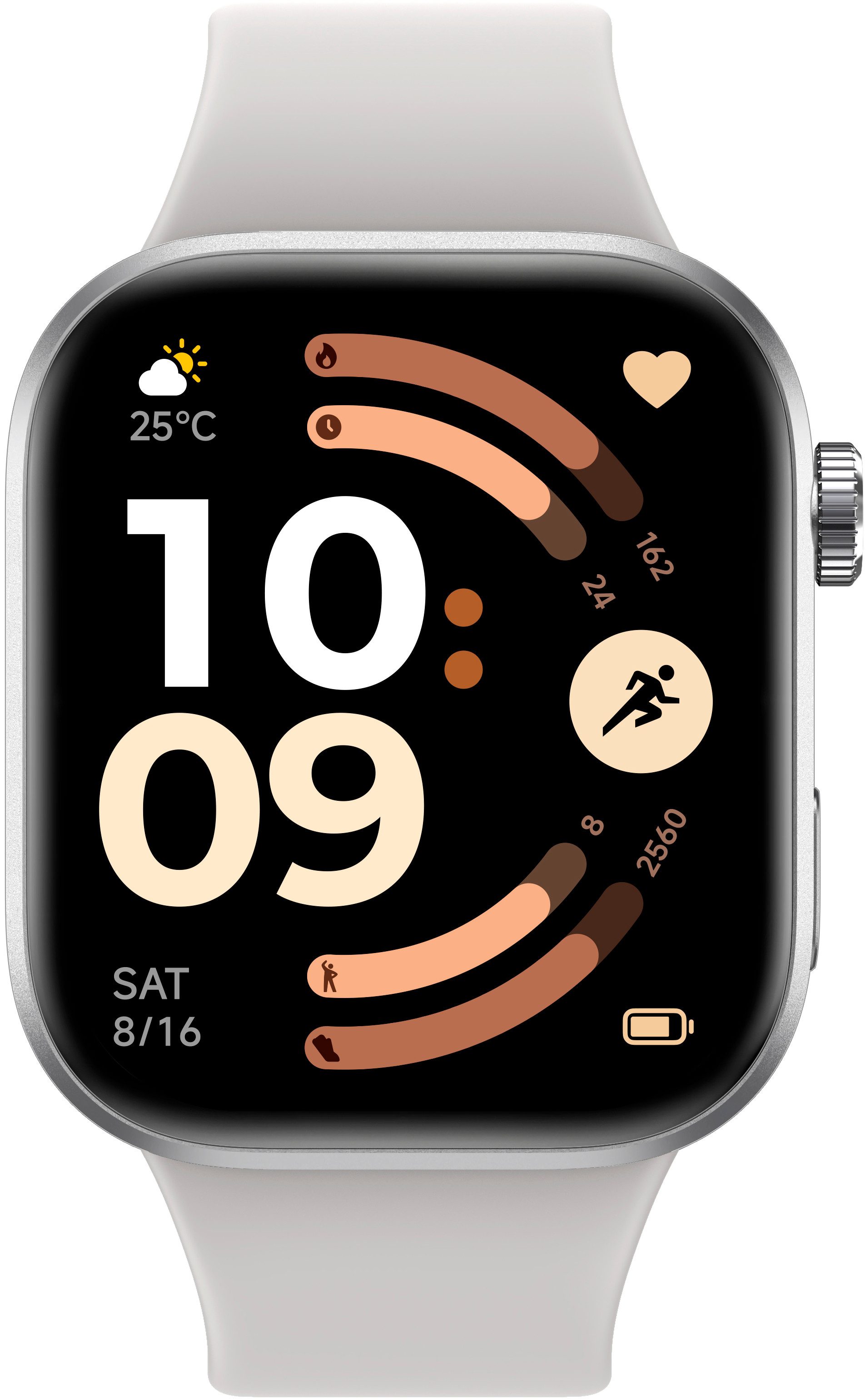 Xiaomi REDMI Watch 6 NFC Smartwatch (5,25 cm/2,07 Zoll, HyperOS 3) grau