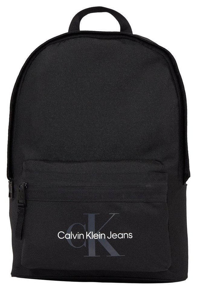 großflächigem Cityrucksack mit ESSENTIALS SPORT BP40 Klein Jeans CAMPUS Calvin M, Markenlogo