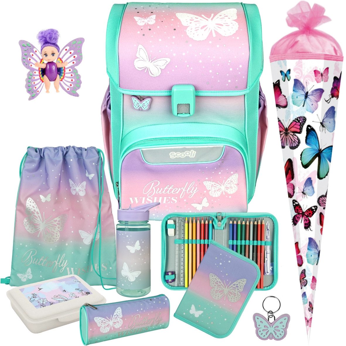 Scooli Schulranzen 1.Klasse Mädchen EasyStart in unterschiedlichen Sets