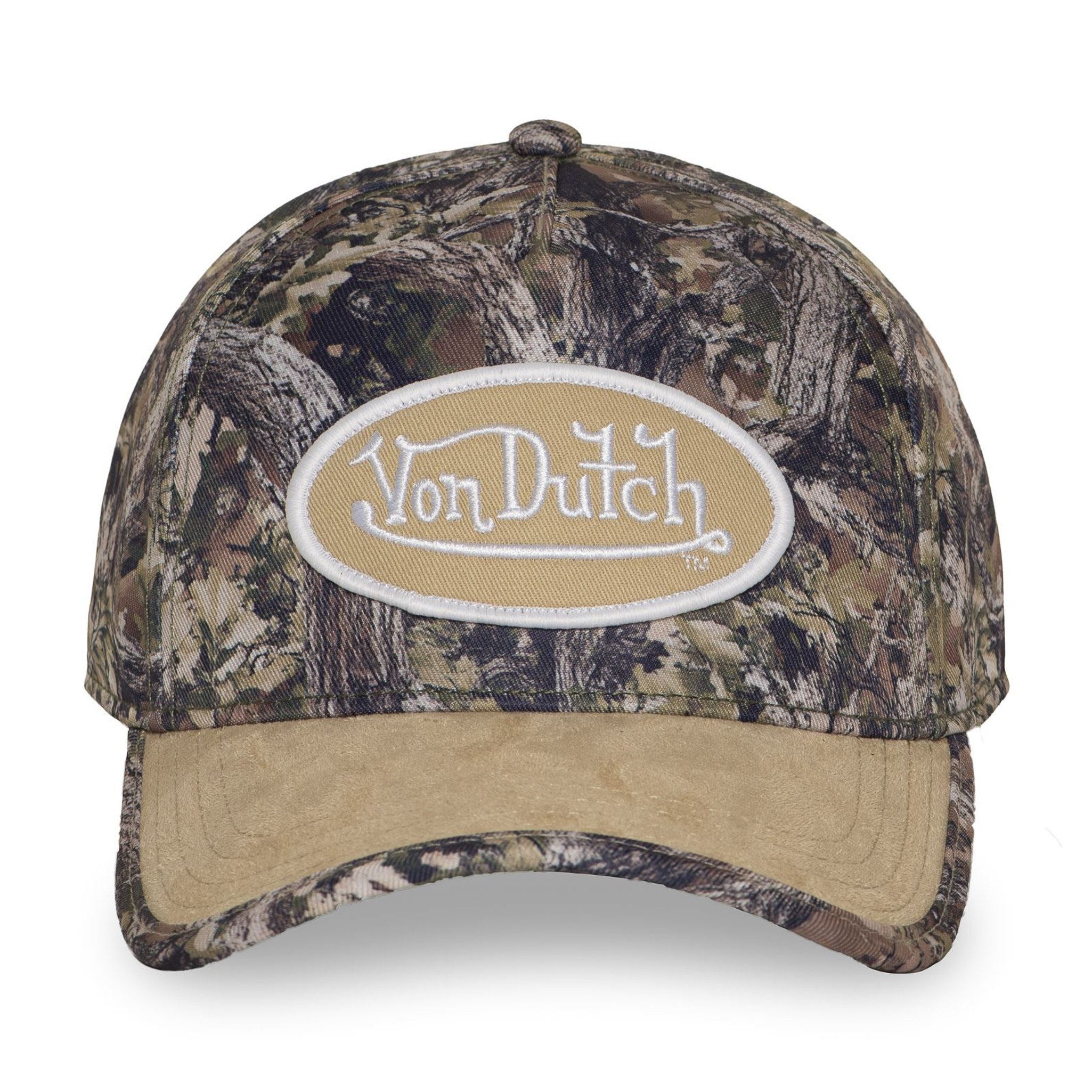 Von Dutch Baseball Cap Von Dutch Originals Baseball Cap CAMO PATCH VD (Basecap, Basecap) Real Tree Camouflage Optik