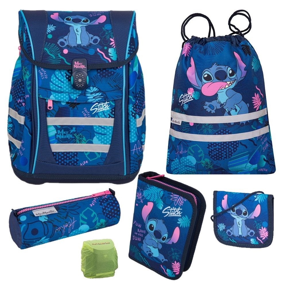 Schulranzen Disney Stitch Schultasche 1. bis 4. Klasse