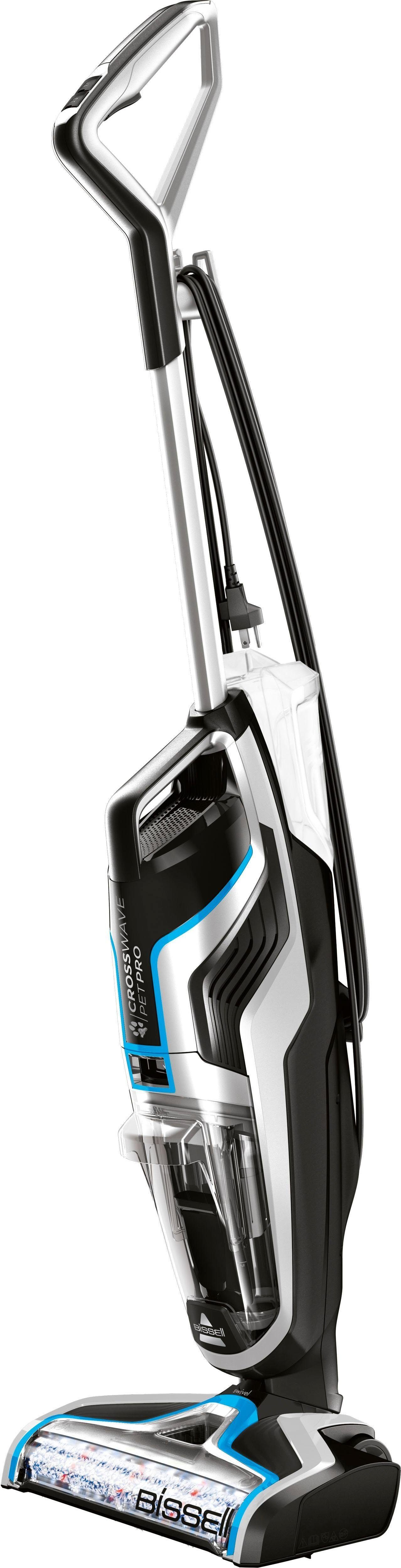 Bissell Nass-Trocken-Sauger 2225N, CrossWave Pet Pro, Haustieraufsatz, Dual-Tank, 560 W, beutellos, Mehrflächenreiniger für Hartböden & Teppich, saugen, wischen, trocknen