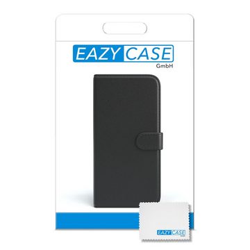 EAZY CASE Handyhülle Uni Bookstyle für Samsung Galaxy A20e 5,8 Zoll, Schutzhülle mit Standfunktion Kartenfach Handytasche aufklappbar Etui