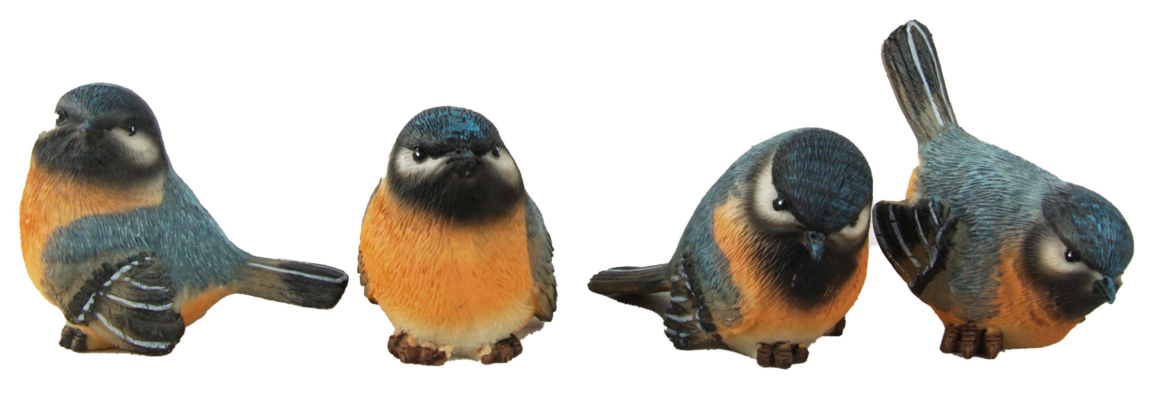 Posiwio Dekofigur 4er Set Finken oder Rotkehlchen (4 tlg), Rotkehlchen oder günstig online kaufen