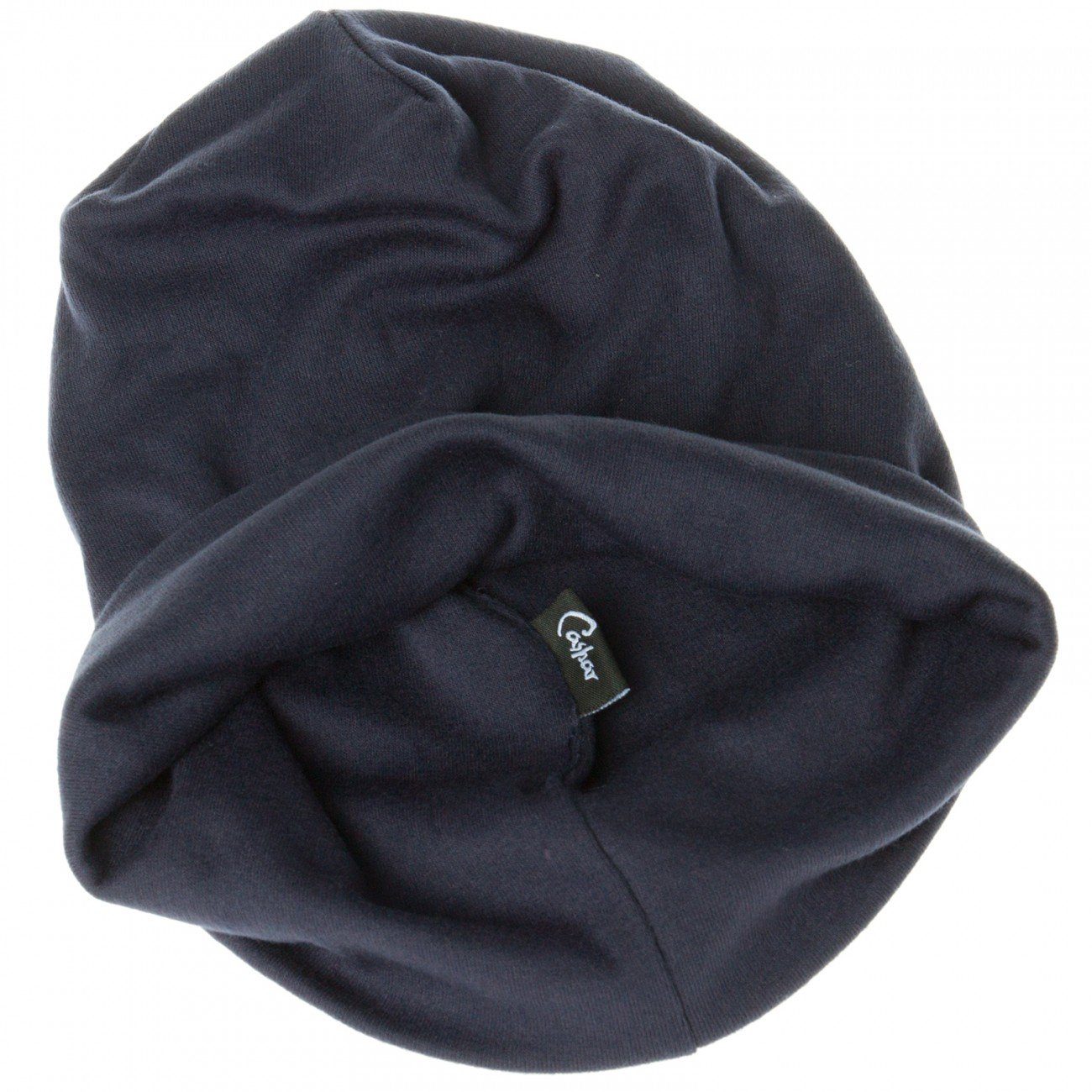 Mütze Beanie warmem Caspar (meliert) MU134 mit dunkelgrau Flanell Beanie Stoff