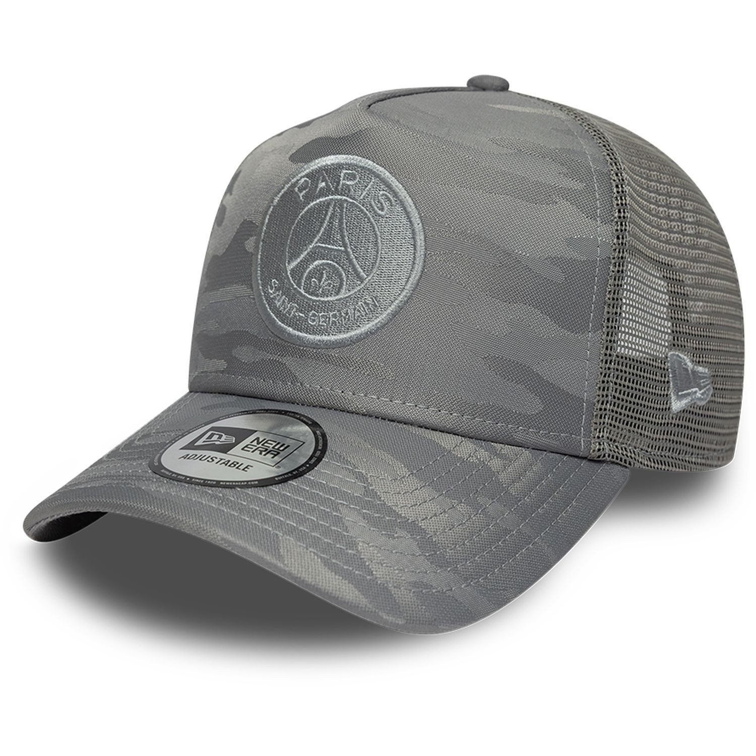 New Era Trucker Cap AFrame Trucker Paris SaintGermain grey