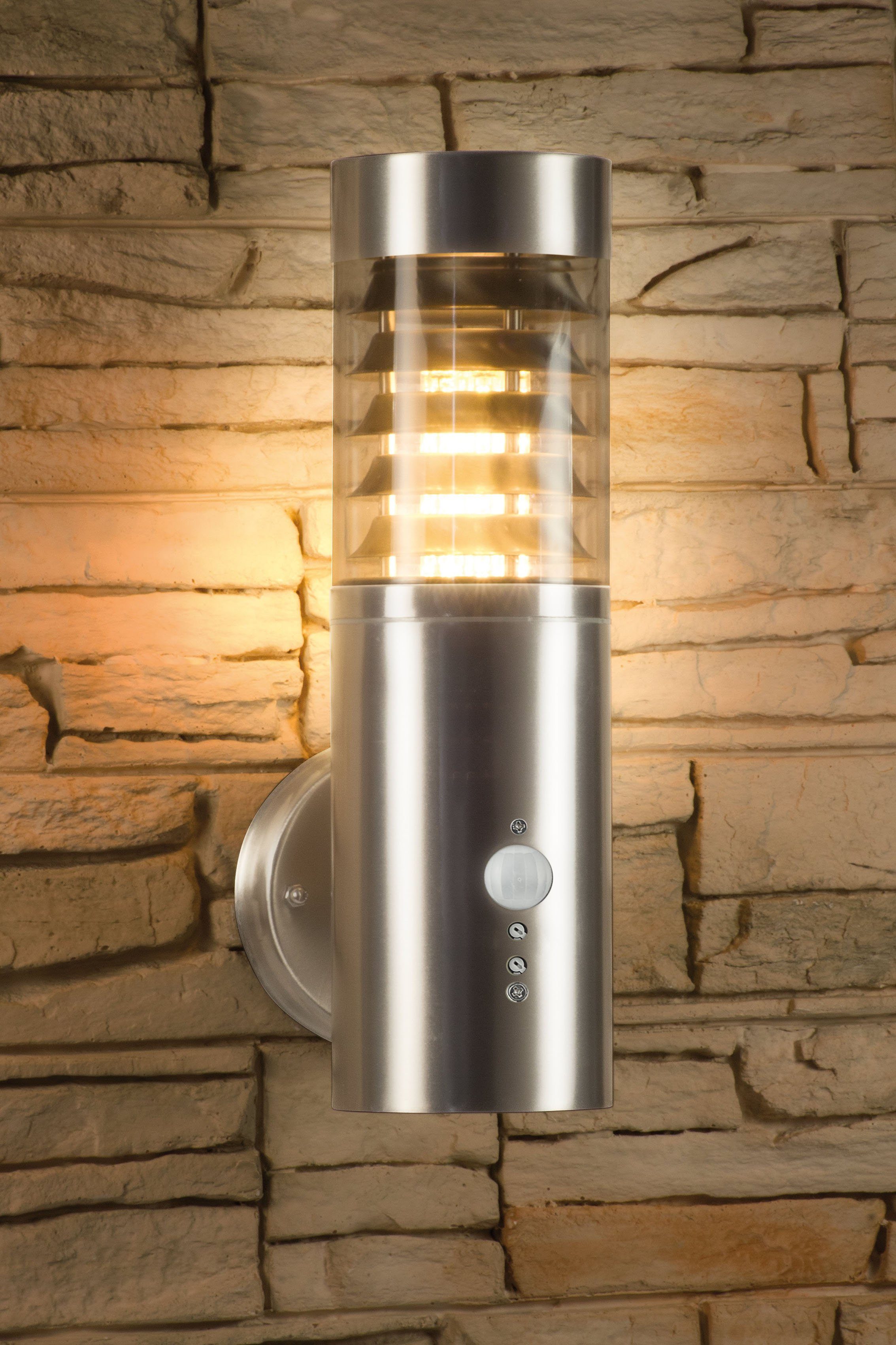 HEITRONIC Außen-Wandleuchte "Saturn" E27 1 Stk. Wand-Außenlampe,360-Lichtau günstig online kaufen