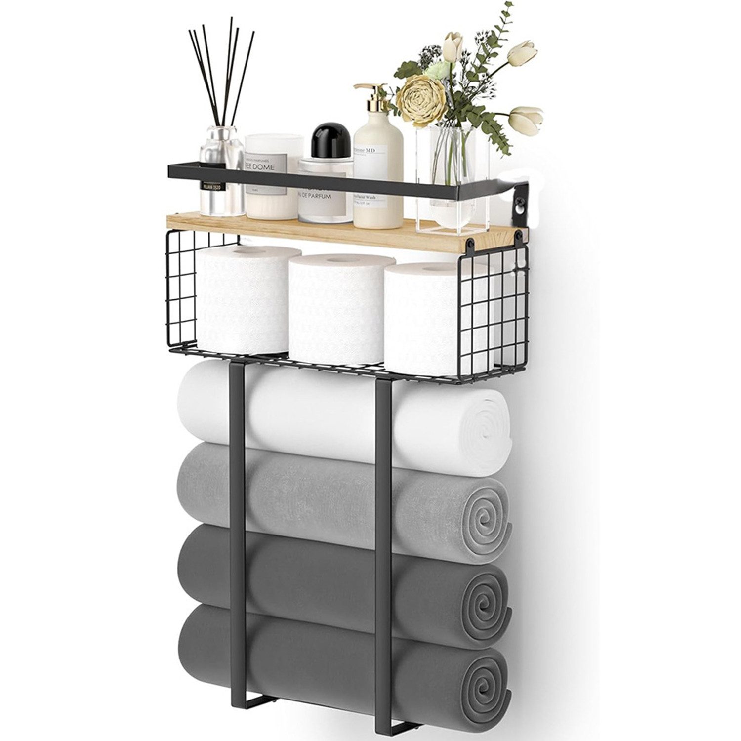 Refined Living Handtuchhalter Wand Handtuchhalter, Bad Handtuchregal mit Ab günstig online kaufen