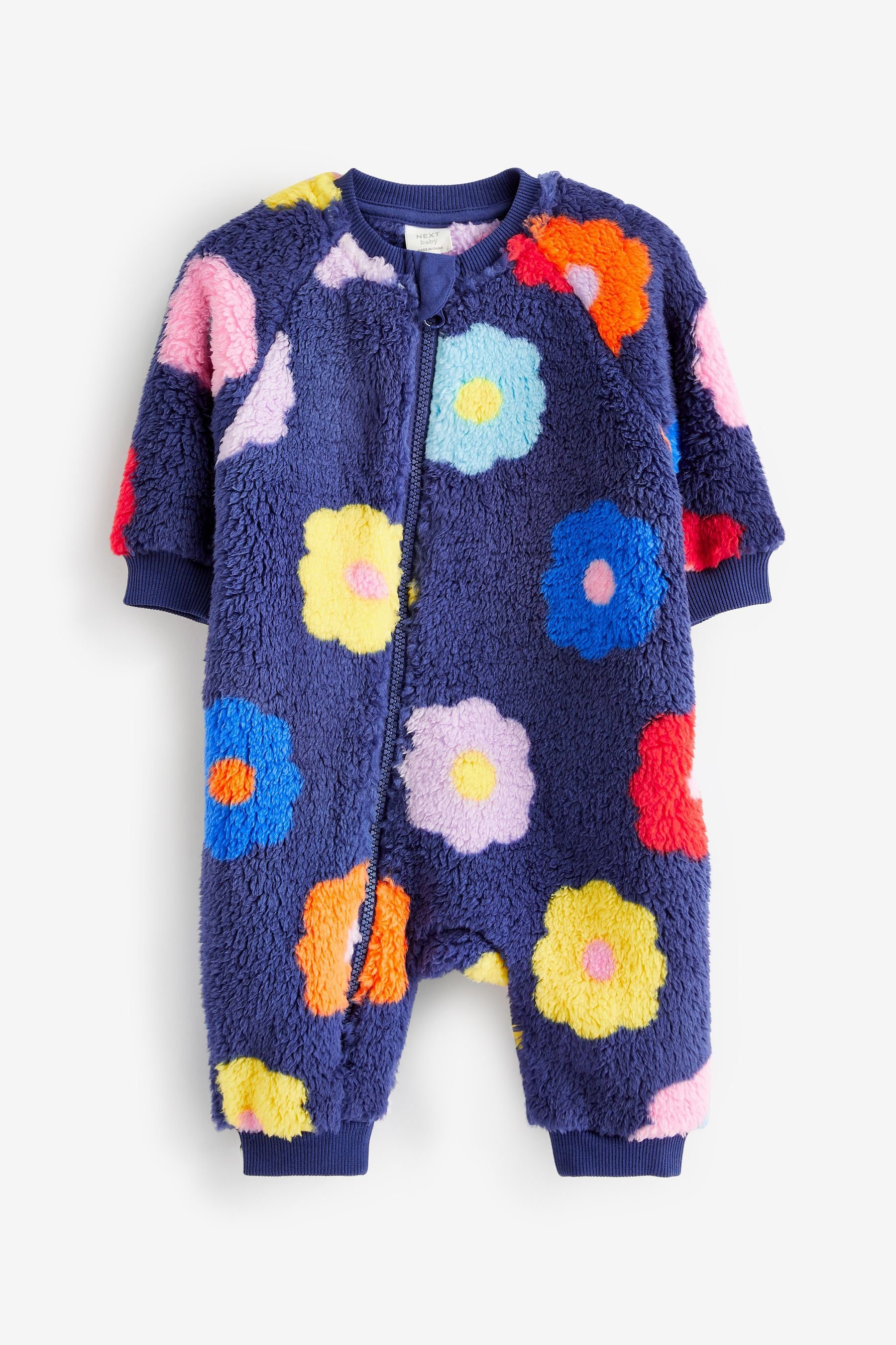 Schlafanzug Baby Schlafoverall aus Fleece (1-tlg) Next