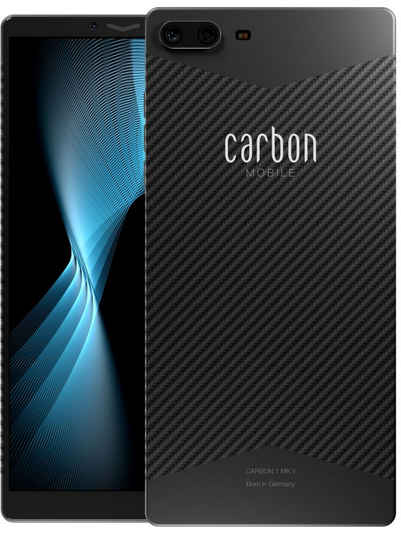 Carbon Mobile Carbon 1 MK II Smartphone (15,3 cm/6,01 Zoll, 256 GB Speicherplatz, 16 MP Kamera)