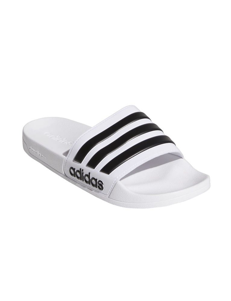 Adilette Shower 3-Streifen weiss Herren - 1 Paar Badeschuh