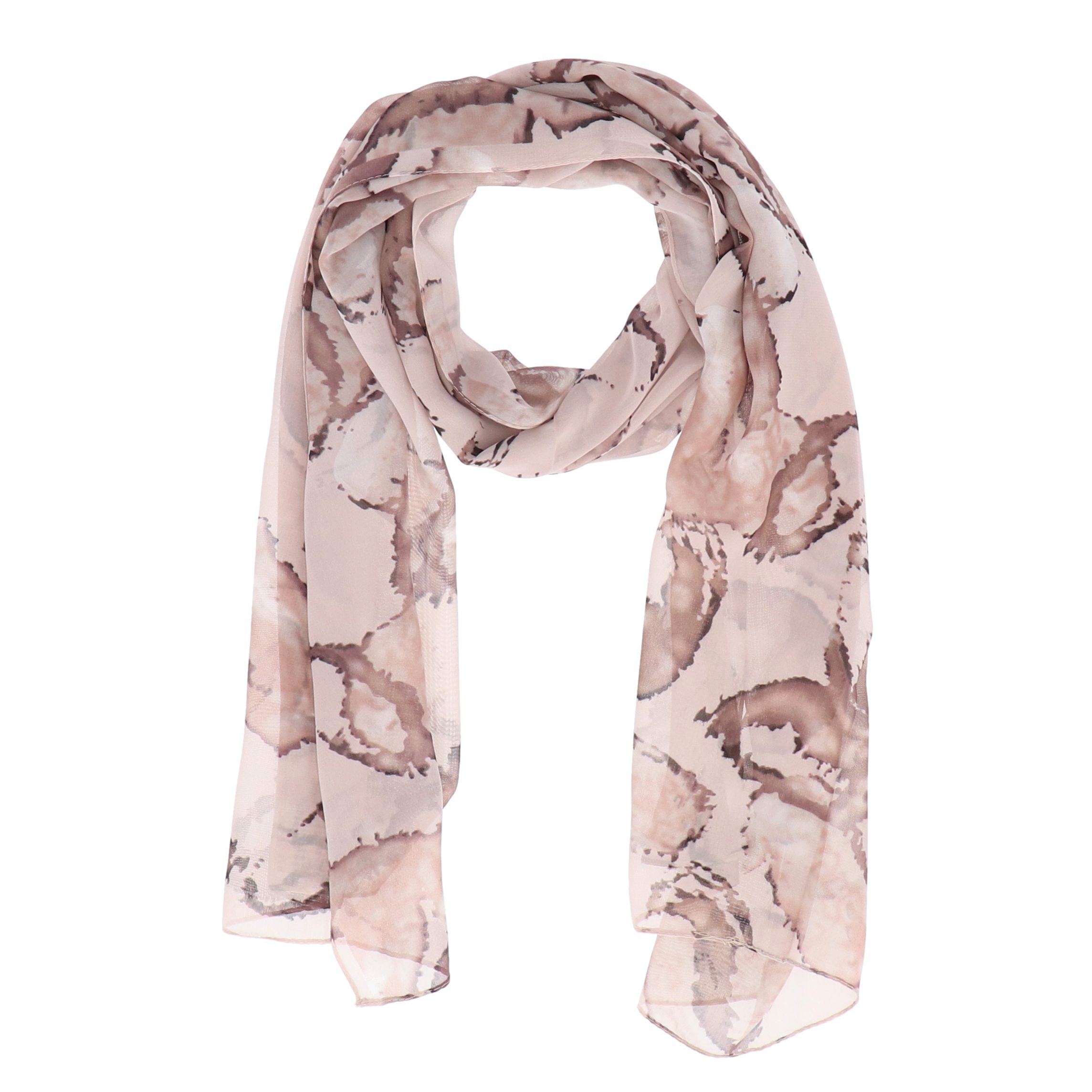 halsüberkopf Accessoires Modeschal Chiffon Painting, Druckschal mit abstraktem Muster