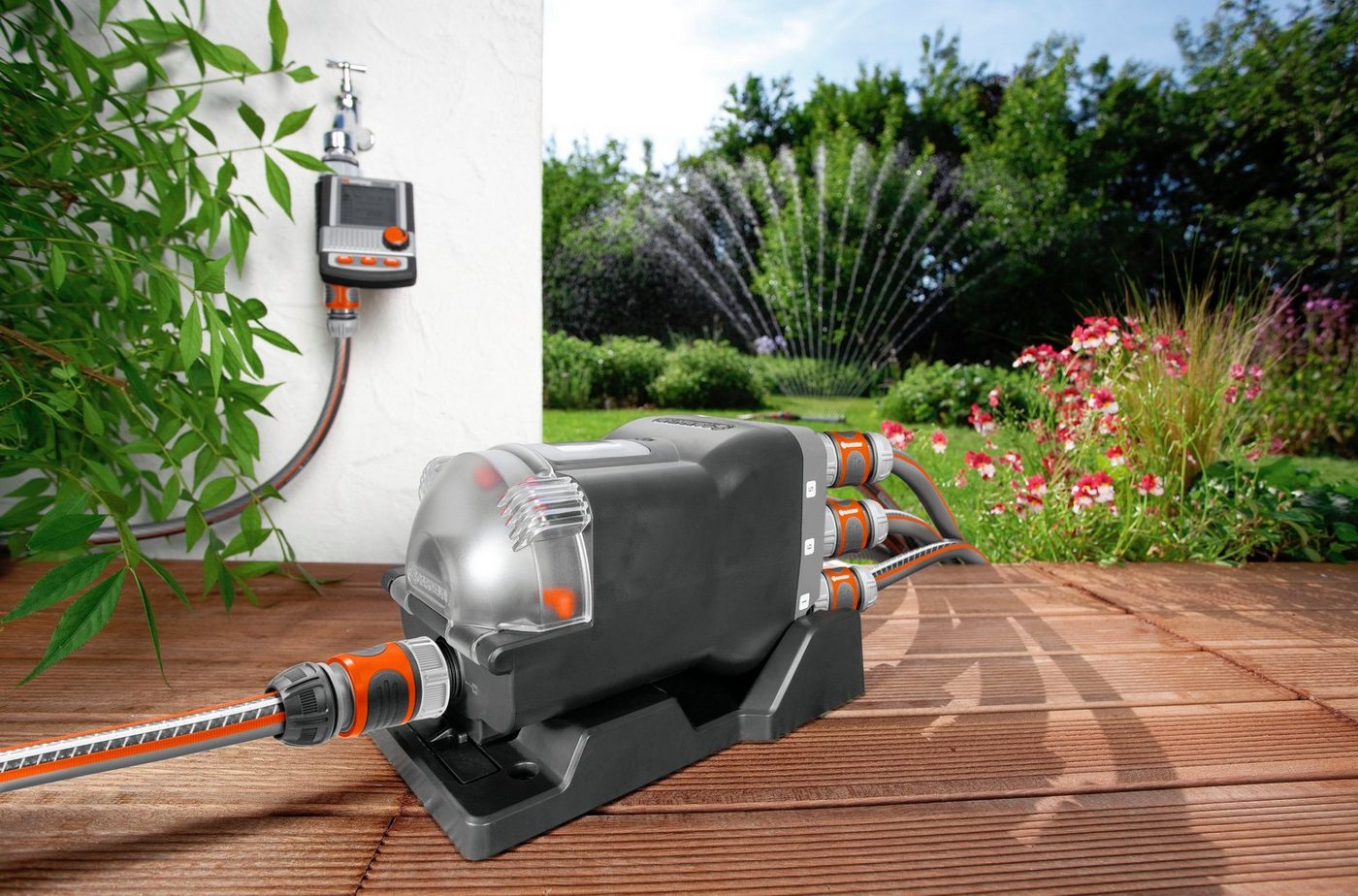 Thumbnail - GARDENA Bewässerungssystem Wasserverteiler automatic