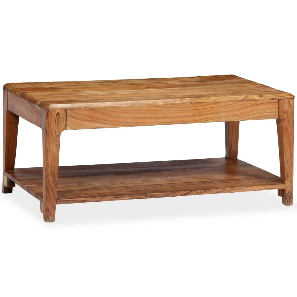 vidaXL Couchtisch Couchtisch Massivholz 88x50x38 cm günstig online kaufen