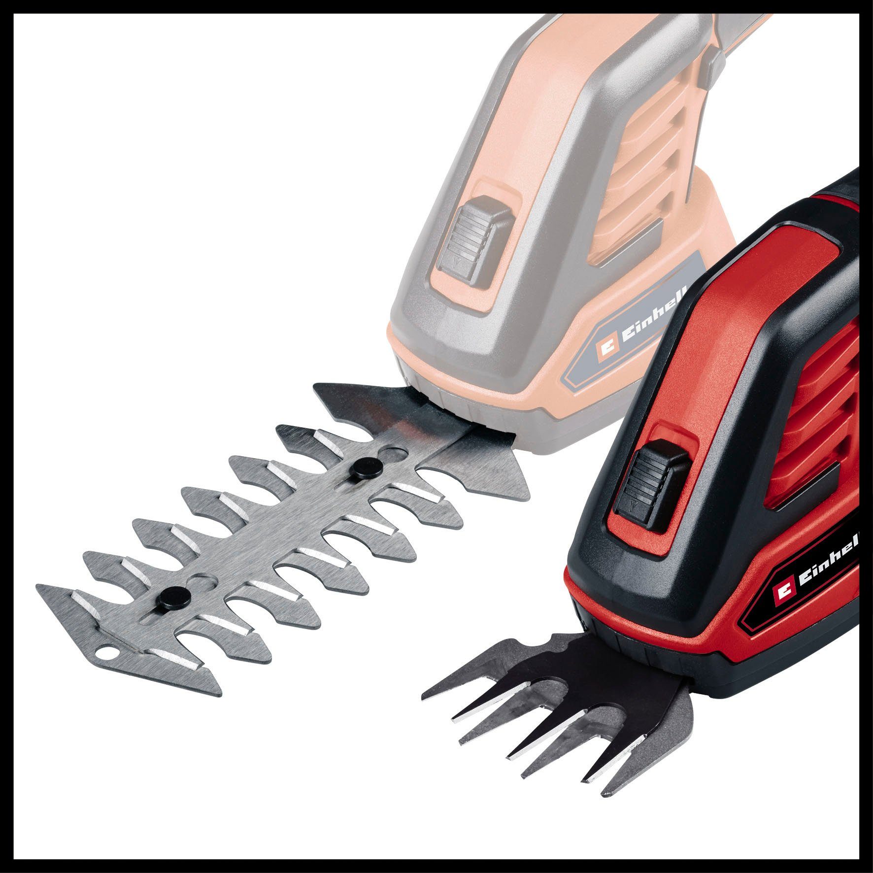 Einhell Akku-Gras- und Strauchscherenset GC-CG 3,6/70 Li WT GC-CG 3,6/70 Li WT, mit Akku 3,6V/2Ah und Ladekabel
