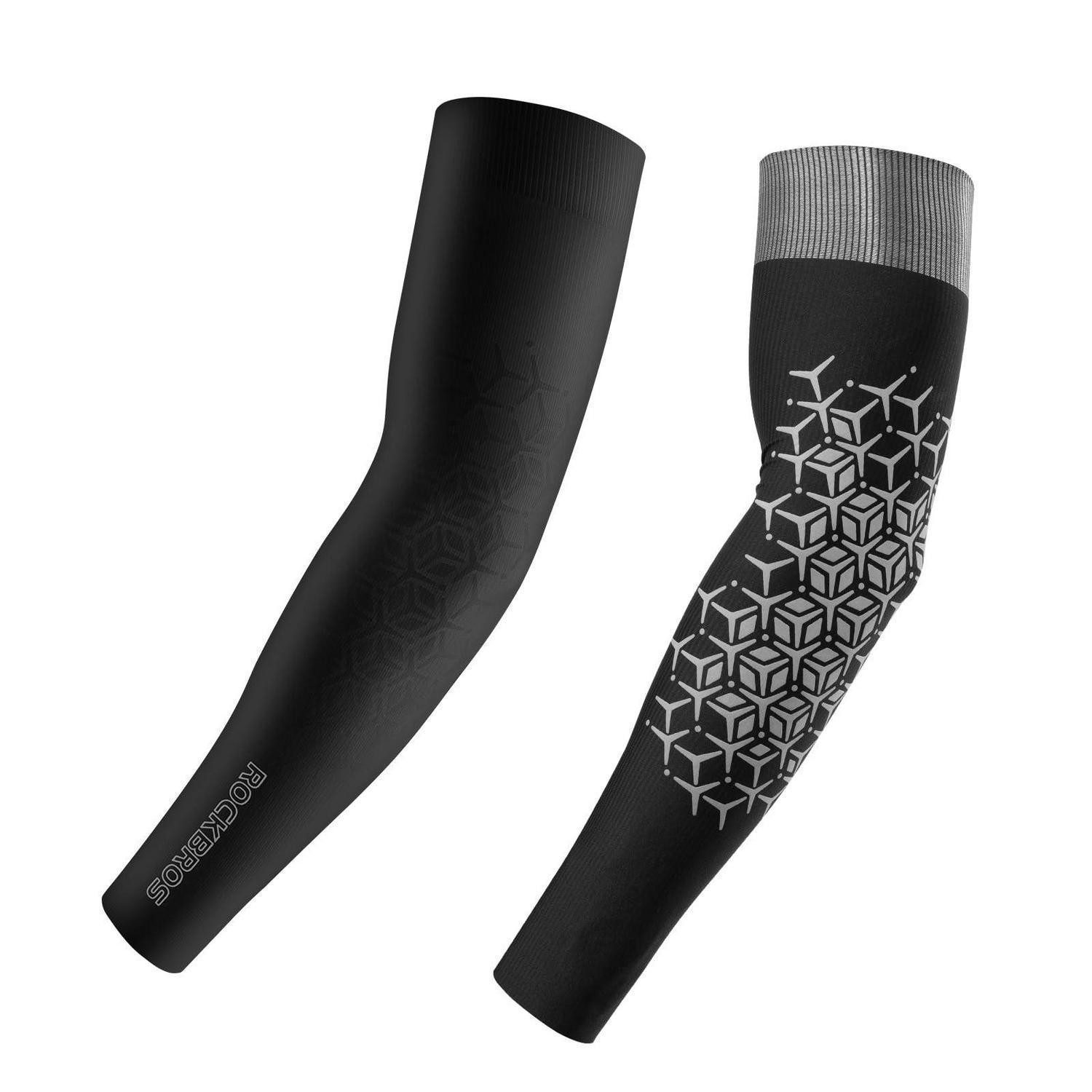 LuxusKollektion Armlinge Ärmlinge UV-Schutz Schnell Trocknend XL Schwarz