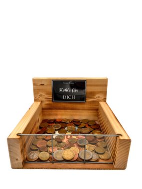 Eiserne Reserve® Geschenkbox Kohle für DICH - Kohle Geschenk - Geldgeschenke Verpackung