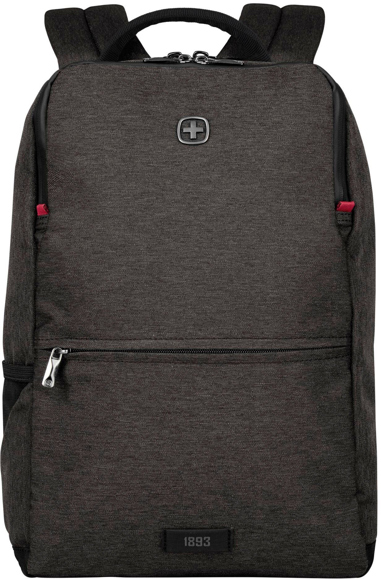Wenger Laptoprucksack MX Reload grau fur Laptops bis 14 Zoll und 10 Zoll Tabletfach