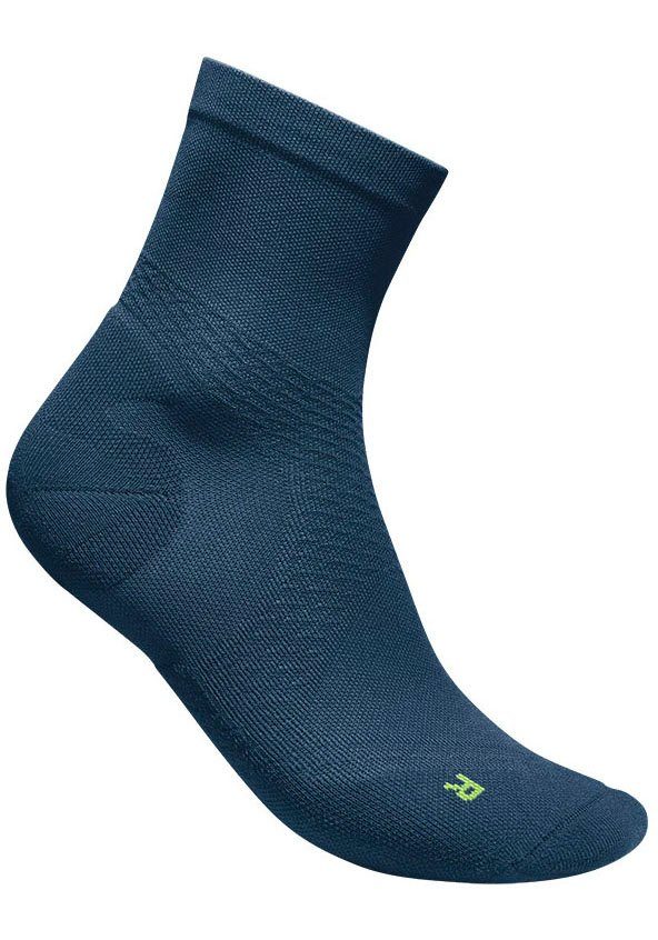 Run Bauerfeind Cut Mid navy Sportsocken Socks Ultralight