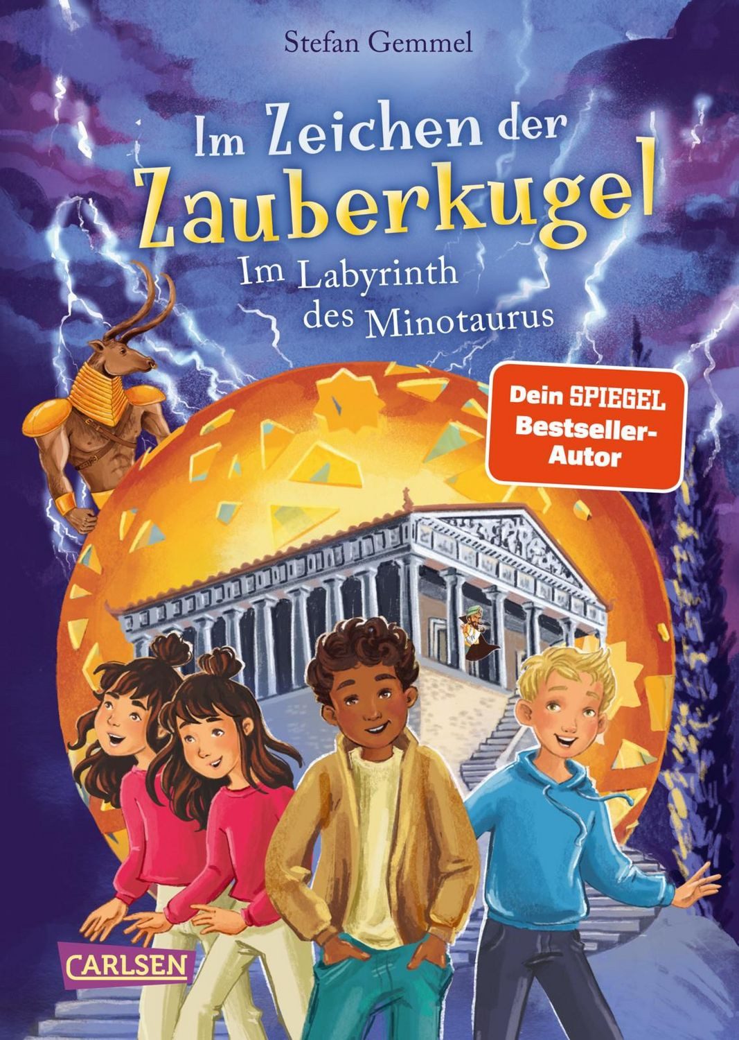 Im Zeichen der Zauberkugel 11: Im Labyrinth des Minotaurus / Stefan Gemmel, Fantastische Abenteuerreihe für Kinder ab 8 mit Spannung, Witz und Magie