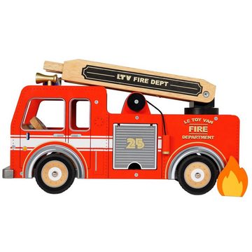 Le Toy Van Spielzeug-Feuerwehr Feuerwehrauto Set aus Holz