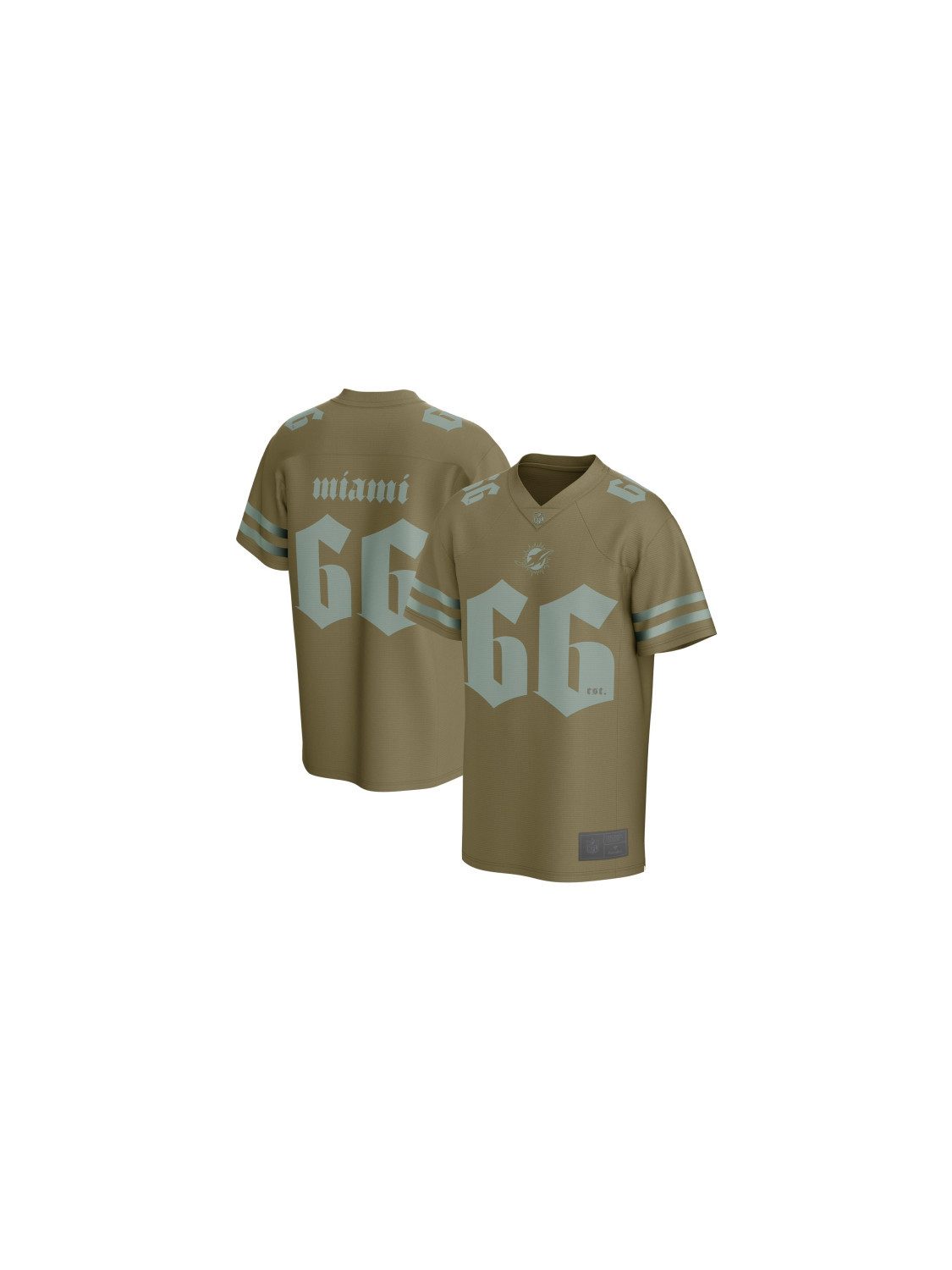 Miami Dolphins Footballtrikot Miami Dolphins NFL GOTHIC Foundation Top