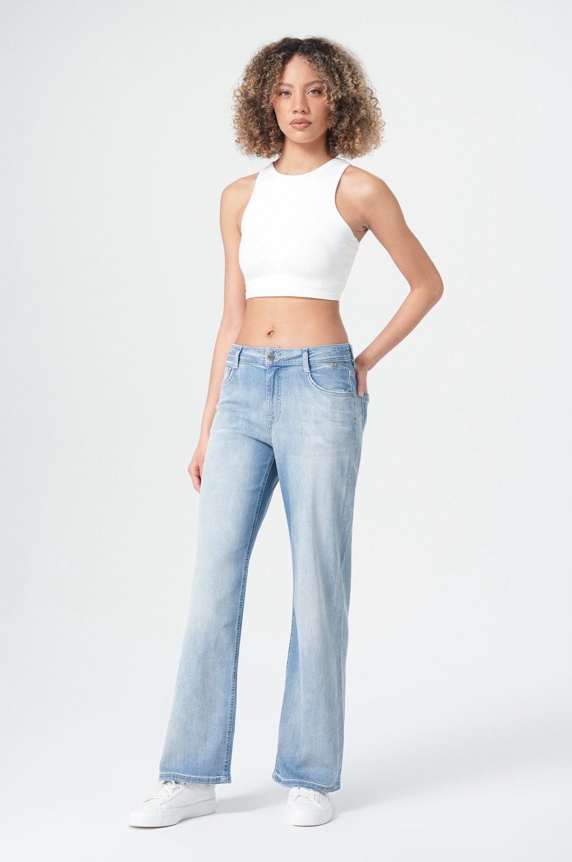 Miracle of Denim Weite Jeans Nicola Wide Leg günstig online kaufen