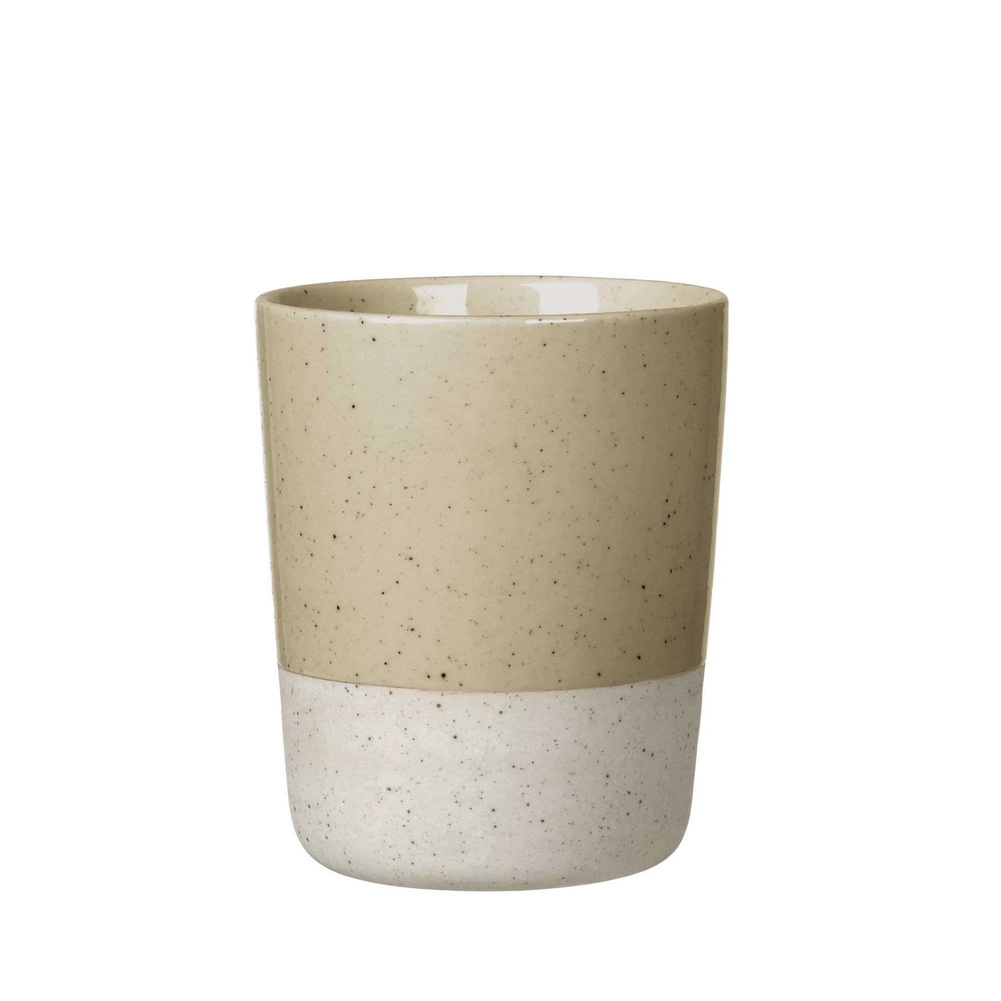 blomus Термокружка -SABLO- 2er Set Термокружка: Heißgetränke mit Ästhetik, Steingut, 260ml, Designer, Handgefertigt, Spülmaschinenfest, Elegant, Langlebig