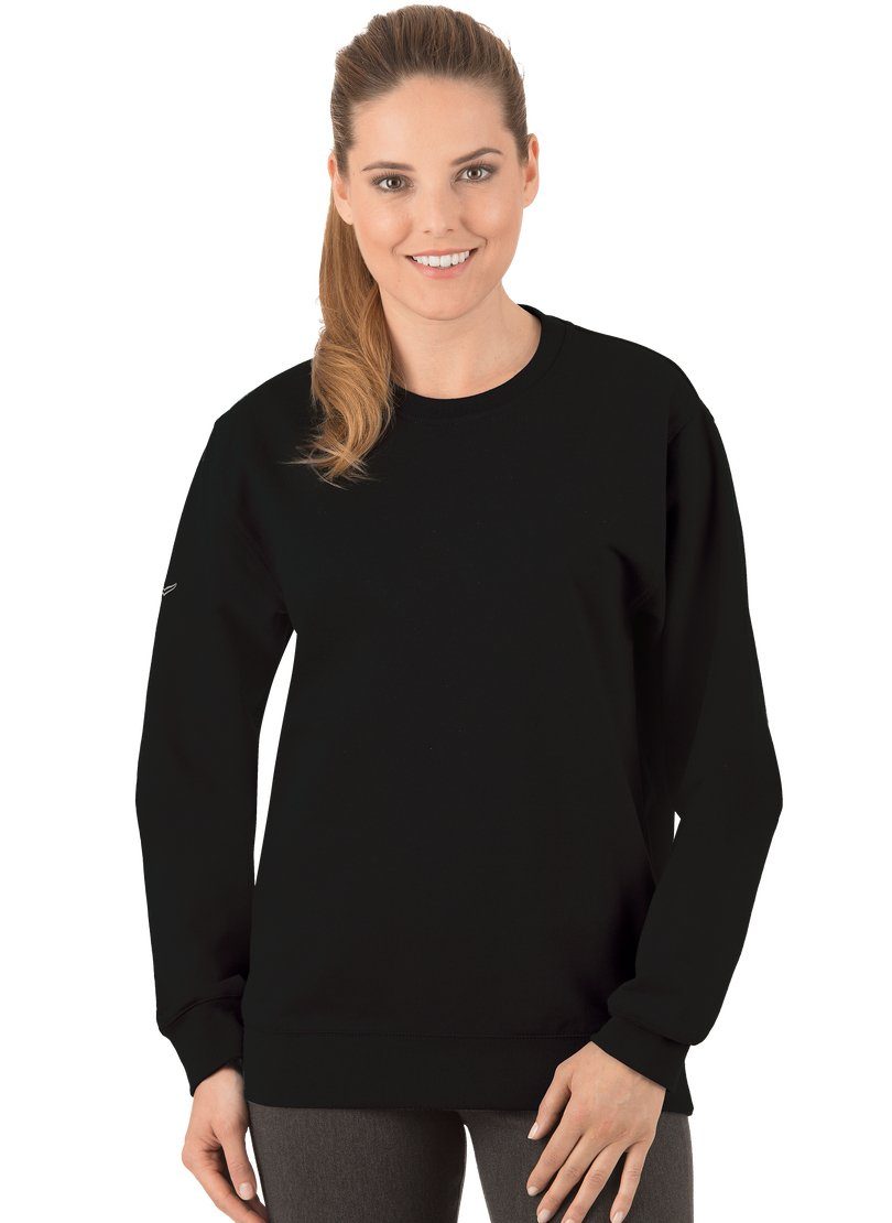 Trigema Sweatshirt TRIGEMA Sweatshirt aus Biobaumwolle günstig online kaufen